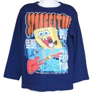 SPONGEBOB SQUAREPANTS Thermal Shirt, 4/5, Long sleeves, SPONGEITUDE, Kids